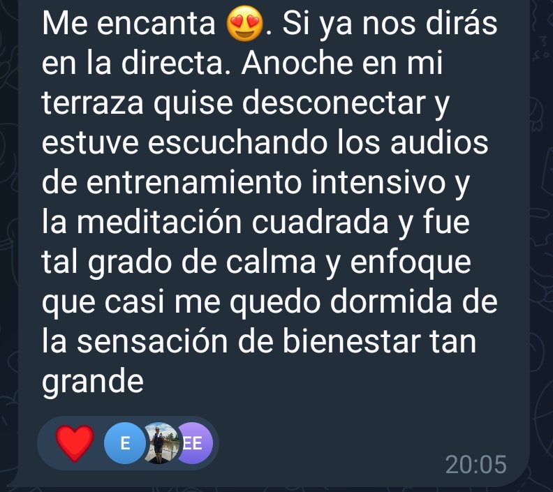 Testimonio real de alumna