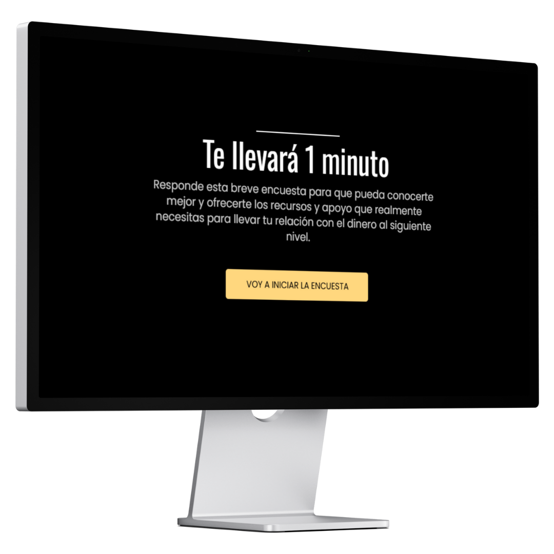 mockup encuesta para clientas