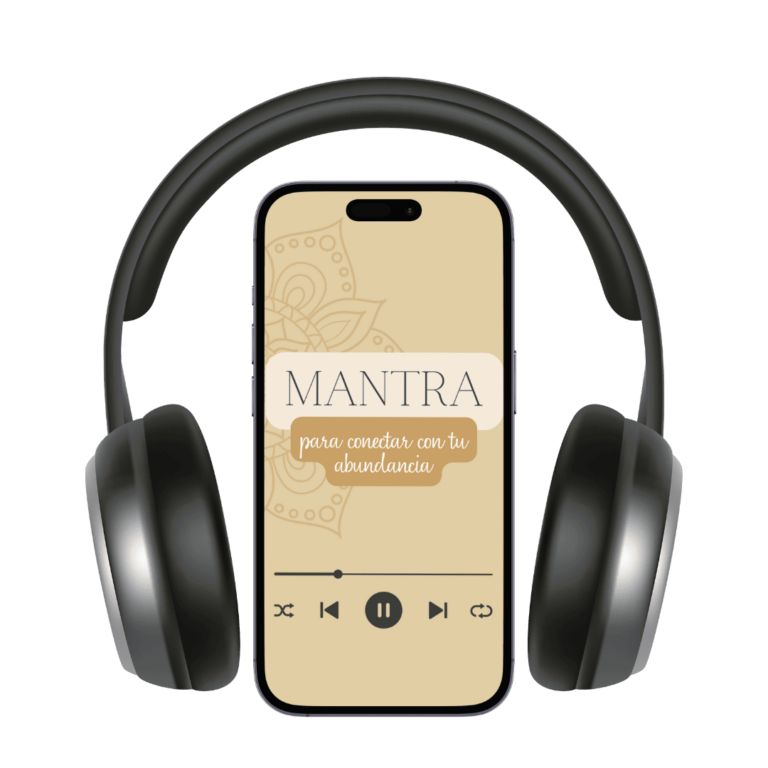 mockup mantra de abundancia