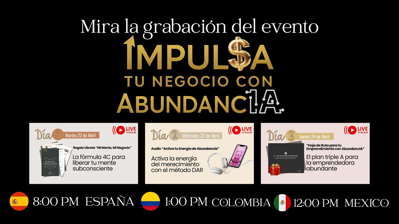 IMPULSA TU NEGOCIO PAGINA DE REPLAY