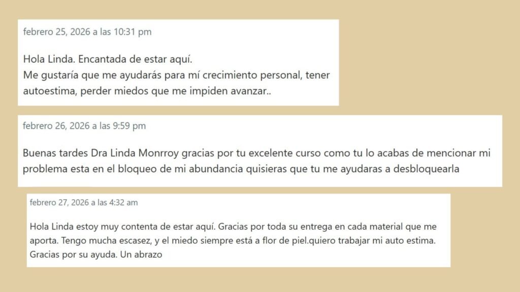TESTIMONIOS DEL CURSO CGLM GRATUITO 1 linda monroy